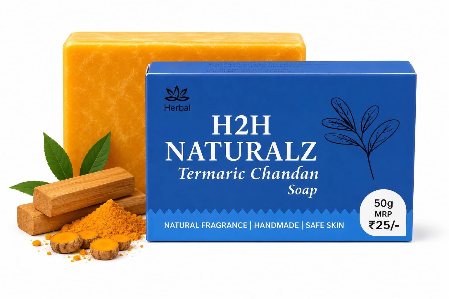 Turmeric Chandan Soap | 50g
